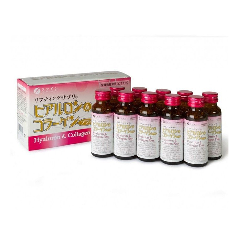 БАД Японский коллаген с гиалуроновой кислотой Fine Japan Hyaluron Collagen